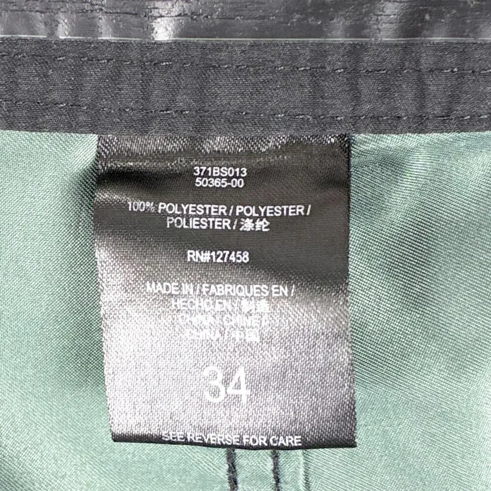 Howitzer Board Shorts Men 34 Green Military Viking Valhalla Operator Spec Ops